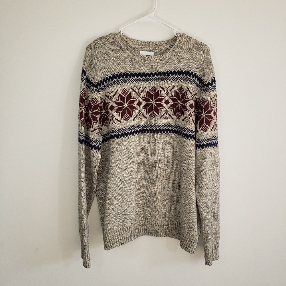Sonoma snowflake sweater